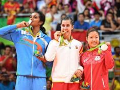 3_PV Sindhu won silver medal at Rio Olympics